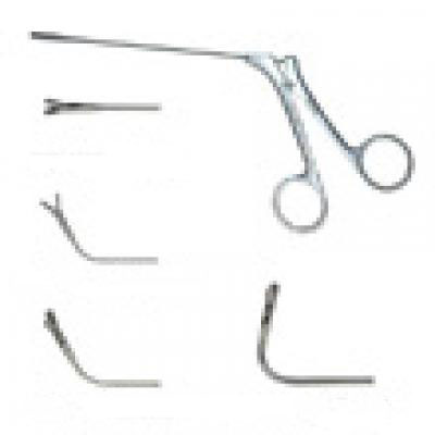 上海金鐘鼻取樣鉗14cm 管式角彎70°長(zhǎng)圓頭 豎開(kāi)